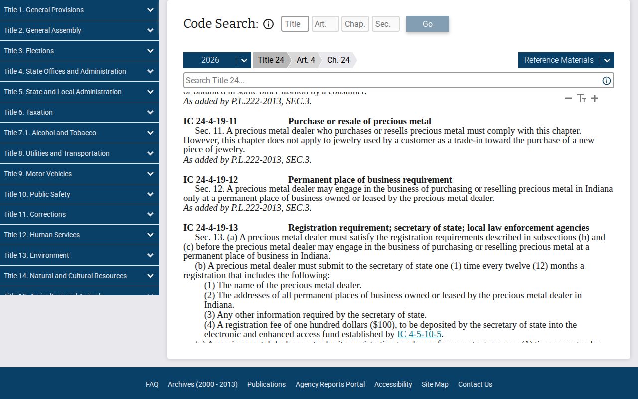 Indiana commercial criminal record publication law for Perry County mugshots